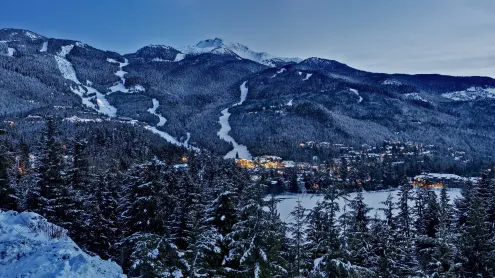 Whistler Mountain in the creekside of Whistler (© Insight Photography/Design Pics/Getty Images)