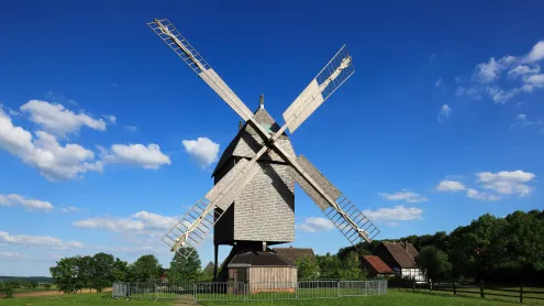 Mühle im LWL-Freilichtmuseum Detmold, NRW (© ullstein bild/Getty Images)