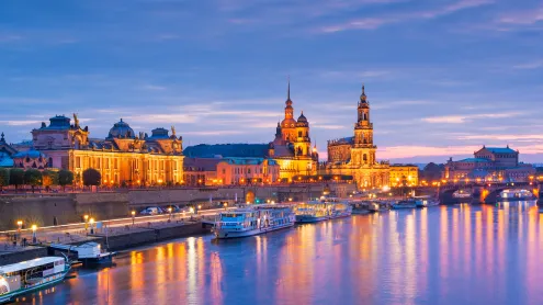 The Elbe in Dresden, Germany (© Sean Pavone/Getty Images)
