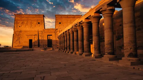 Temple of Philae (aka Temple of Isis), Aswan, Egypt (© Ratnakorn Piyasirisorost/Getty Images)