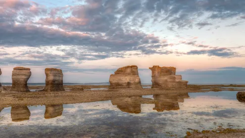 Monolithes de l'archipel de Mingan, Québec (© David Boutin Photography/Getty Images)
