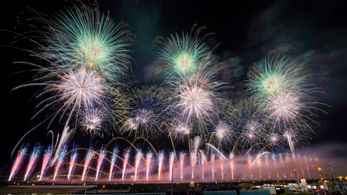 全国花火競技大会, 秋田県, 大仙市 (© Toru Hanai/寄稿者/Getty Images)