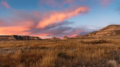 Scotts Bluff National Monument in Gering, Nebraska (© Hawk Buckman/Getty Images)