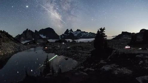 Tank Lakes, Alpine Lakes Wilderness, Washington (© Austin Trigg/TANDEM Stills + Motion)