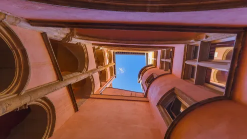 A traboule in Lyon, France (© TPopova/Getty Images)