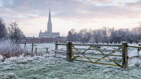 Salisbury Cathedral, Wiltshire, England (© Julian Elliott Photography/Getty Images)
