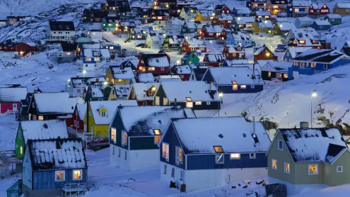 Nuuk, Greenland (© nevereverro/Getty Images)