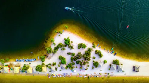 Praia de Alter do Chão, Santarém, Pará (© Ricardo Lima/Getty Images)