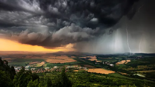 Thunderstorm above the plains, Bulgaria (© Revolu7ion93/Getty Images)