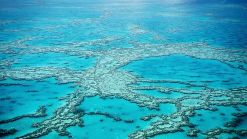 Great Barrier Reef from above, Queensland, Australia (© Francesco Riccardo Iacomino/Getty Images)