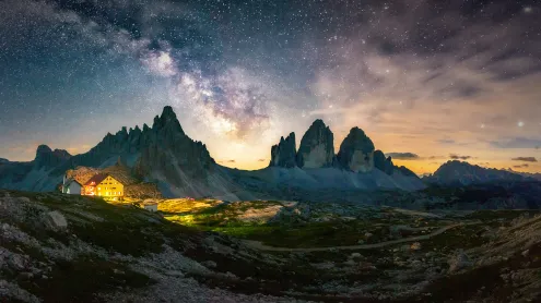Tre Cime Nature Park, South Tyrol, Italy (© Adisorn Fineday Chutikunakorn/Getty Images)