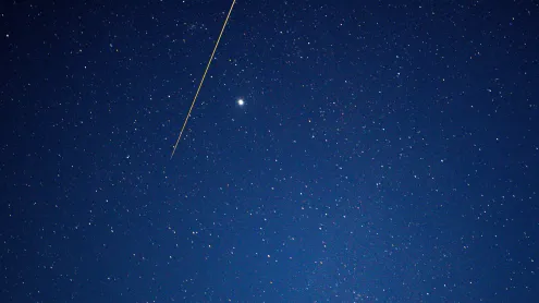 はやぶさ 2 から切り離されたカプセル (© MORGAN SETTE/Getty Images)