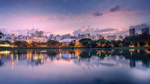 Parque Ibirapuera, São Paulo, estado de São Paulo (© Brasil2/Getty Images)