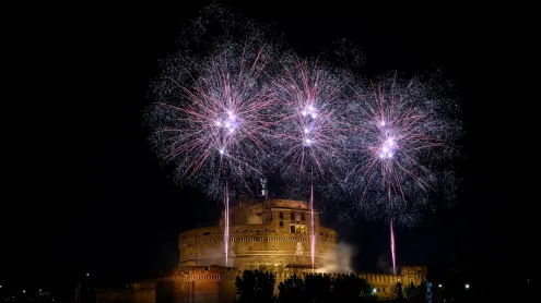 Castel Sant’Angelo, Roma (© Domenico Cippitelli/NurPhoto via Getty Images)