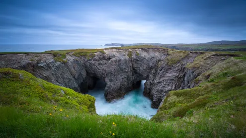Dungeon Provincial Park, Newfoundland and Labrador, Canada (© Kaitlyn McLachlan/Getty Images)