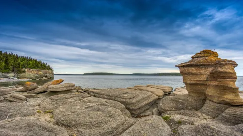 Mingan Archipelago National Park Reserve, Quebec, Canada (© Instants/E+/Getty Images)