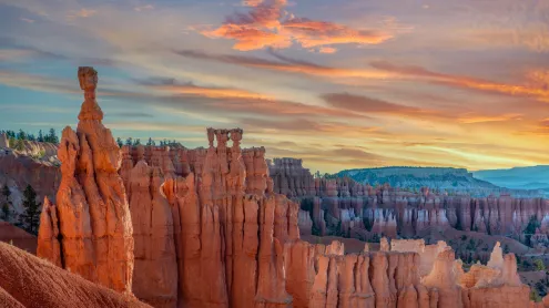 Hoodoos, Sunset Point, Bryce Canyon National Park, Utah (© Tim Fitzharris/Minden Pictures)