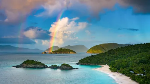 Trunk Bay, St. John, Virgin Islands National Park (© cdwheatley/Getty Images)