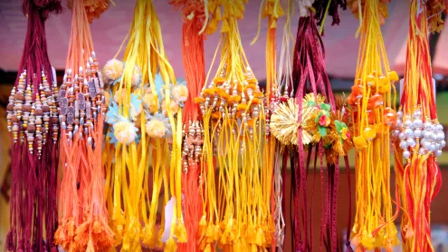 Festival of Raksha Bandhan (© Dinodia Photo/Getty Images)