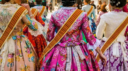 Fiesta de las Fallas de Valencia, Comunidad Valenciana, España (© Gonzalo Azumendi/Getty images)