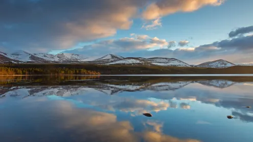 Loch Morlich, Cairngorms National Park, Scotland (© Arterra/Universal Images Group/Getty Images)