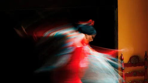 Baile flamenco en Sevilla, Andalucía, España (© Hemis/Alamy Stock Photo)