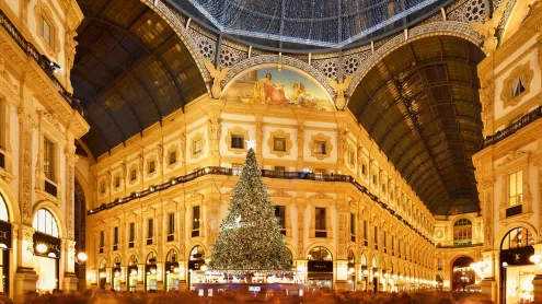 Galleria Vittorio Emanuele II, Milano, Lombardia (© Stefan Huwiler/imageBROKER.com GmbH & Co. KG/Alamy Stock Photo)