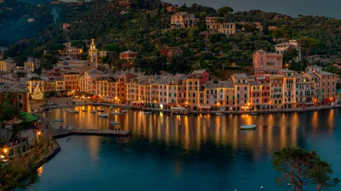 Albero di Natale, Portofino, Liguria (© Alberto Ialongo/Adobe Stock)