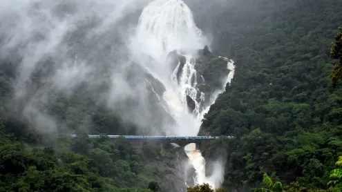 Dudhsagar Falls, Goa (© Basavaraj s y/Shutterstock)