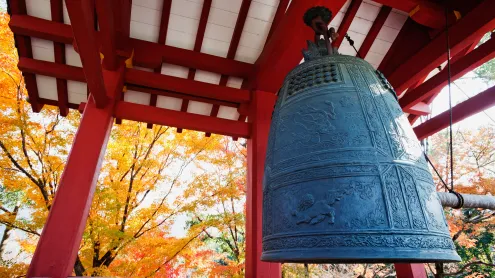 平等院の梵鐘, 京都 (© Asia Images Group LLC/Alamy Stock Photo)