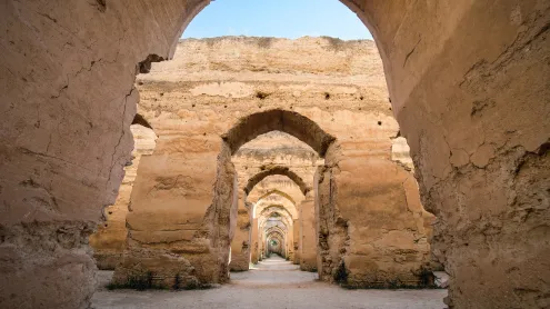 Heri es-Swani in Meknes, Morocco (© Calin Stan/Shutterstock)