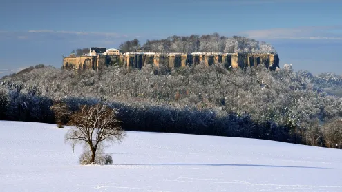 Königstein Fortress, Saxon Switzerland, Germany (© Bildagentur-online/Exss/Alamy)
