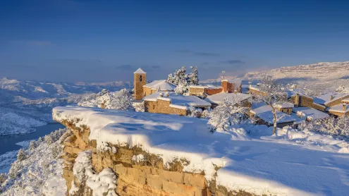 Siurana de Tarragona, Cataluña, España (© Sergi Boixader/Alamy Stock Photo)