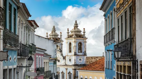 Centro histórico do Pelourinho, Salvador (© golero/Getty Images)