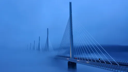 Viaduc de Millau, Aveyron, France (© Andrzej Gorzkowski Photography/Alamy Stock Photo)