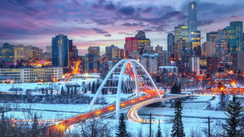 Pont Walterdale à Edmonton, Alberta (© ronniechua/Getty Images)