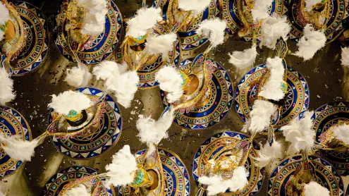 Desfile de Carnaval no Sambódromo, Rio de Janeiro (© Giordano Cipriani/Getty Images)