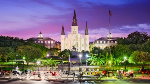 Jackson Square, New Orleans, Louisiana (© SeanPavonePhoto/Getty Images)