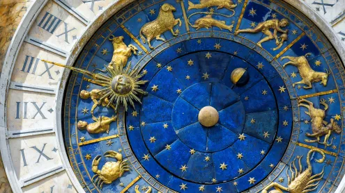St. Mark's Clock Tower, Venice, Italy (© scaliger/Getty Images)