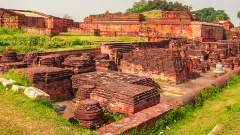 Nalanda mahavihara, Bihar (© bambam kumar jha/Getty Images)