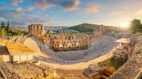 Odeon of Herodes Atticus, Acropolis of Athens, Greece (© f11photo/Getty Images)