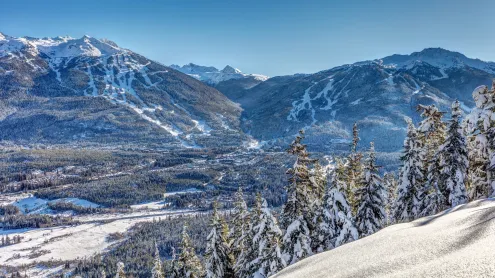 Whistler and Blackcomb mountains, British Columbia (© Pierre Leclerc/Shutterstock)