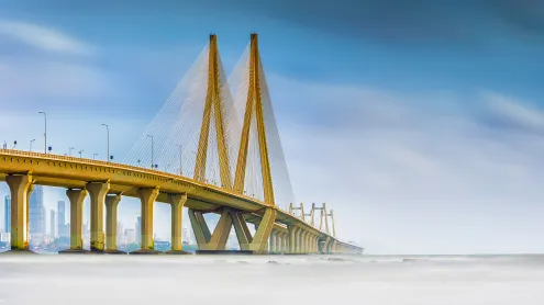 Bandra–Worli Sea Link, Mumbai, Maharashtra (© Puneet Vikram Singh, Nature and Concept photographer/Getty Images)