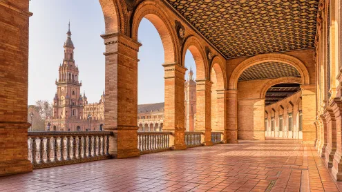 Plaza de España, Seville, Spain (© Horia Merla/Getty Images)